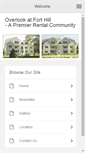 Mobile Screenshot of overlookatforthill.com